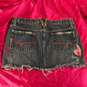 Miss Me jean skirt